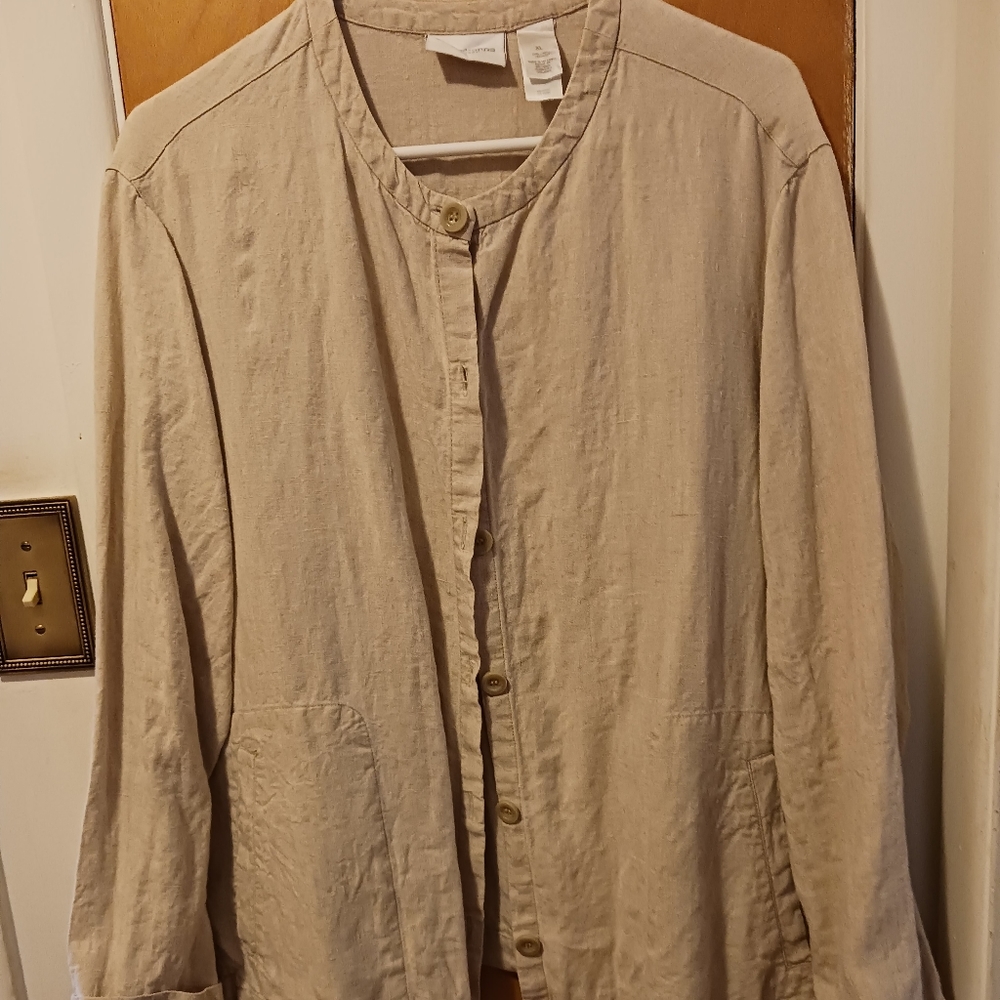 Women's linen jacket